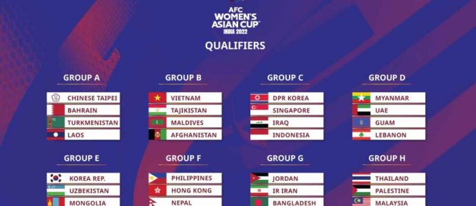 AFC Women’s Asian Cup 2022 Qualifiers: Iran drawn into Group G