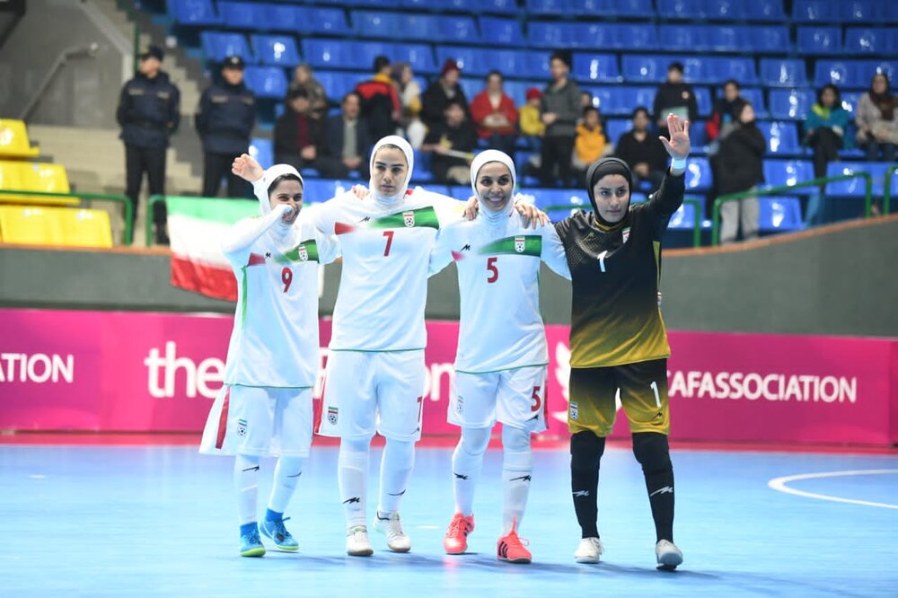 Iran crowned champions of 2023 CAFA Women’s Futsal Championship