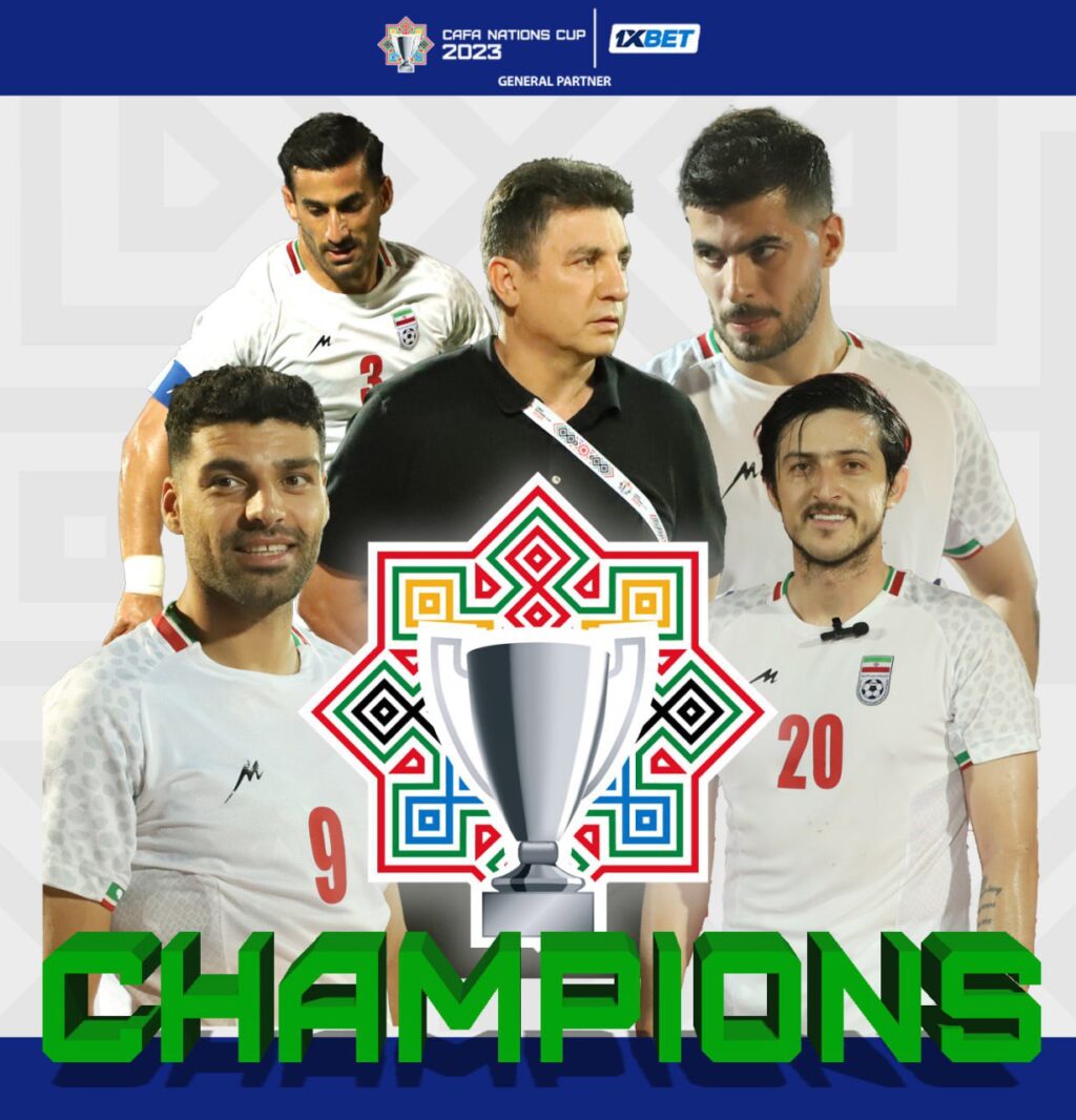 Iran Crowned Champions Of 2023 Cafa Nations Cup [video